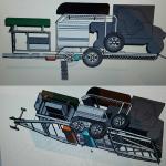 Toy Hauler 7.3X2.4м или "прицеп для перевозки игрушек"